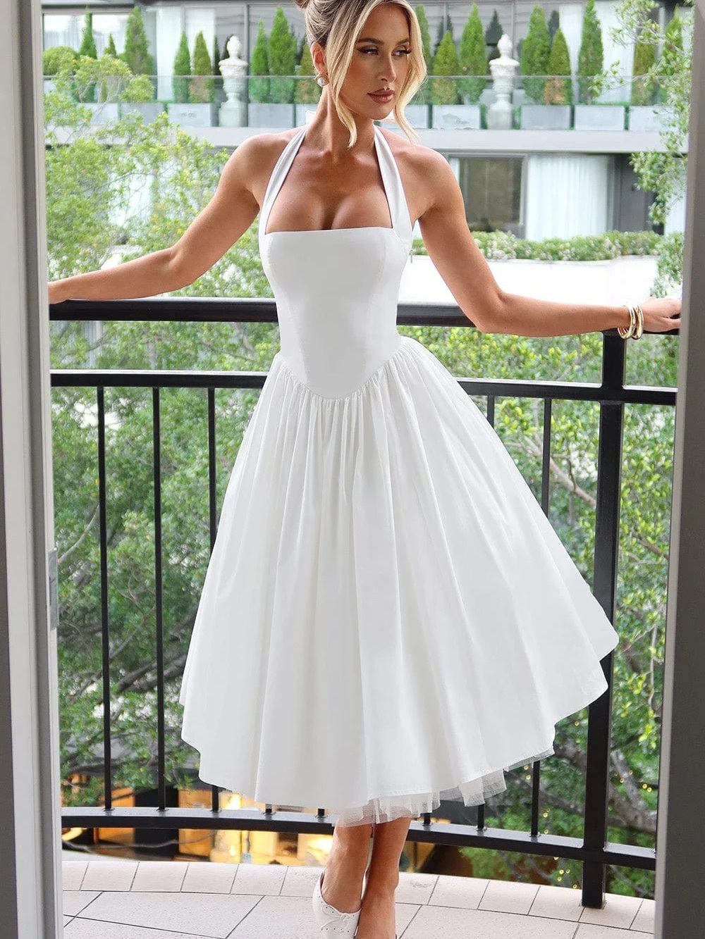 BABYBOO CRESSIDA MIDI DRESS